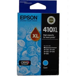 Epson: Epson 410XL Cyan High Yield Ink Cartridge