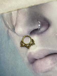 Sale: Gold septum ring