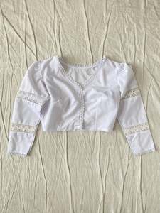 Handmade crop top: Size 8