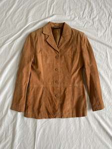Outerwear: Suede jacket: Size S