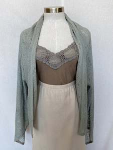 Outerwear: Annah S cardigan: Size XXL