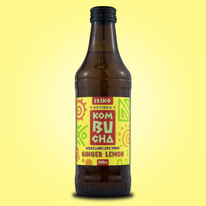 Kombucha Kefir: Ginger Lemon Kombucha 328ml