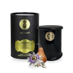Surmanti Pear and Passionflower Soya Candle