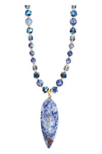 eb&ive Argo Necklace - Agate