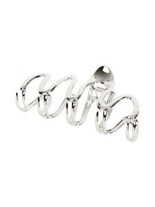 Earrings: eb&ive Ivy Claw - Silver Organic