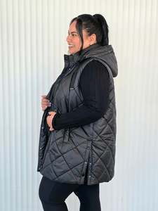 Stadium Puffer Vest - Black
