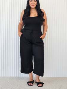 Culotte  - Black