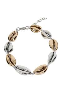 Jewellery 1: Bahama Cowrie Bracelet - 2 Tone