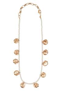 Palmier Necklace - Gold coin