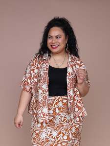 Raffles Shirt - Beach Vacay Tan