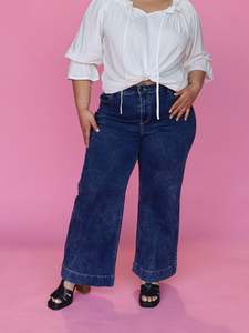 Bottom: Walk on By Jeans - Full Length Vintage