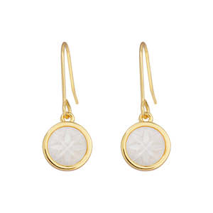 Matariki Whetū Earring - Gold