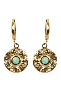 Heritage Earring - Aqua Eye