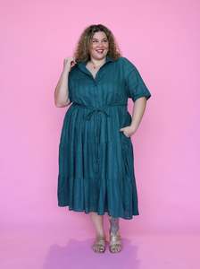 Jacquie Dress - Jade