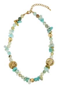 Jewellery 1: Esther Necklace - Mint Stone
