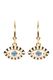 Montego Eye Earring - White