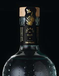Island Gin: Oranges & Manuka Honey Gin X Four Pillars collaboration