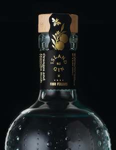 Island Gin: Oranges & Manuka Honey Gin 2 X FREE CANS of FEVER-TREE Mediterranean Tonic with every purchase.