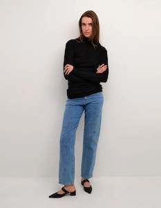 Jumpers Knits: Karen By Simonsen Dolly Round Neck Meteorite