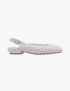Footwear All: Tamara London Bryla White