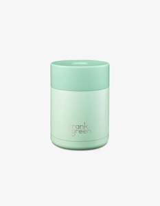Lifestyle All: Frank Green 16 oz Insulated Food Container Mint Gelato