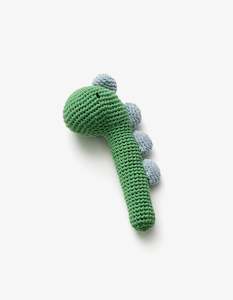 Toys: Over The Dandelions Crochet Dinosaur Rattle