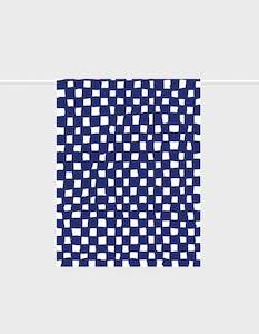 Under 30: Lettuce Tea towel Hand Drawn Checkers