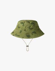 Under 50: Nature Baby Bucket Hat Chameleon Print