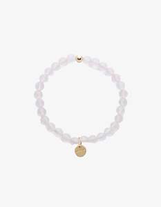 Under 75: Vania Amuleto Rose Quartz Bracelet
