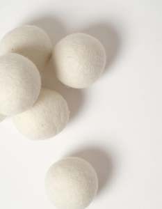 Homeware: Babu NZ Wool Dryer Balls 6 Pack