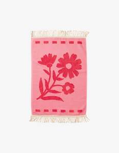 Homeware: Sage x Clare Aja Hand Towel - Posy