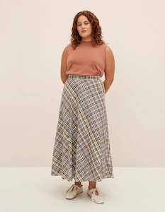 Kowtow Helene Skirt Vista Check