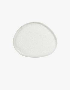 Table of Plenty Round Platter / White Speckle