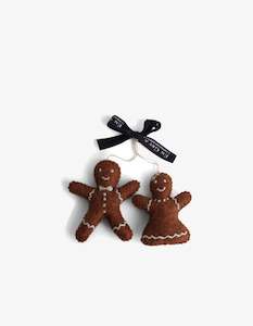 Ornaments: Gry & Sif Gingerbread Man & Woman