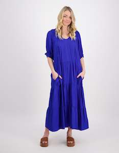 Briarwood: Briarwood Philomena Dress Bright Blue