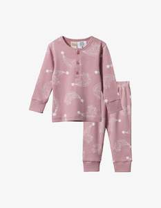 Nature Baby 2pc Long Sleeve Pyjamas Stardust Print