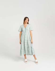 Thing Thing Happy Days Dress - Malachite Bloom