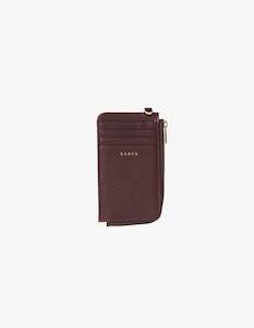 Accessories All: Saben Winona Card Holder Merlot