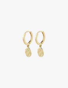 Under 75: Pilgrim Nomad Earrings - Gold Plated
