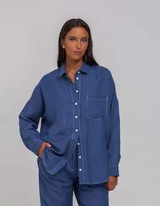 BLAK Defiant Shirt - Dark Sky