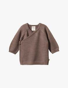 Baby: Nature Baby Merino Knit Kimono Jacket Cub/Marl