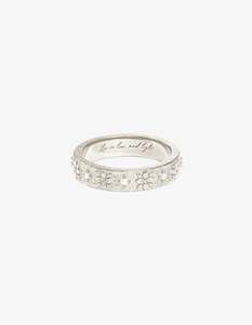 By Charlotte: By Charlotte Live in Grace Ring Silver