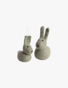 Gry & Sif Bunny Set Green
