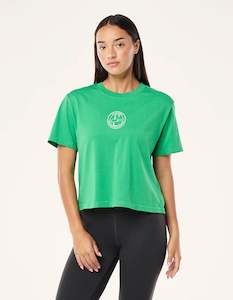 PE Nation Exposition Tee Washed Kelly Green