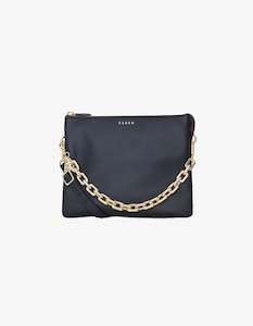 Saben Matilda Crossbody Black + Chunky Chain