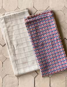 Lifestyle All: Robert Gordon Tea Towels 2 Pack Rose