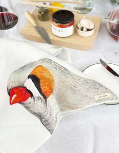 Lettuce Tea Towel Birds