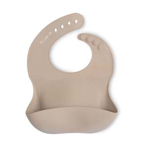 My Little Me Silicone Bib Sand