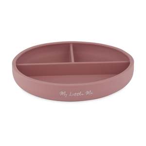 My Little Me Divided Suction Plate - Dusty Rose