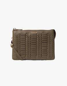 Saben Tilly's Big Sis Crossbody Rosemary Chevron